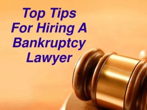 Bankruptcy lawyer hiring tips top presentation slide1 ppt powerpoint